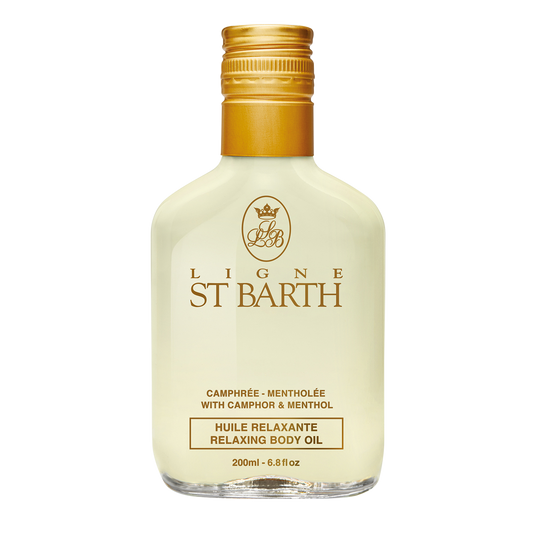 Relaxing body oil with camphor & menthol