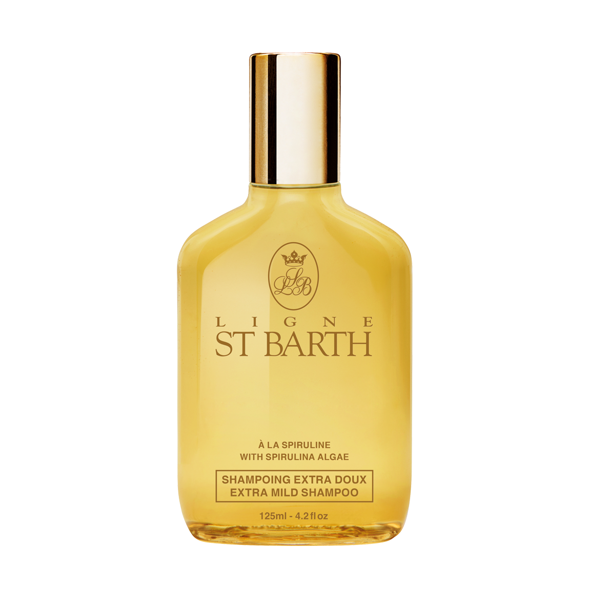 Mildes Shampoo mit Spirulina
