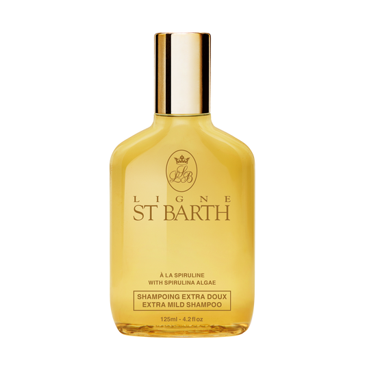 Mild shampoo with spirulina