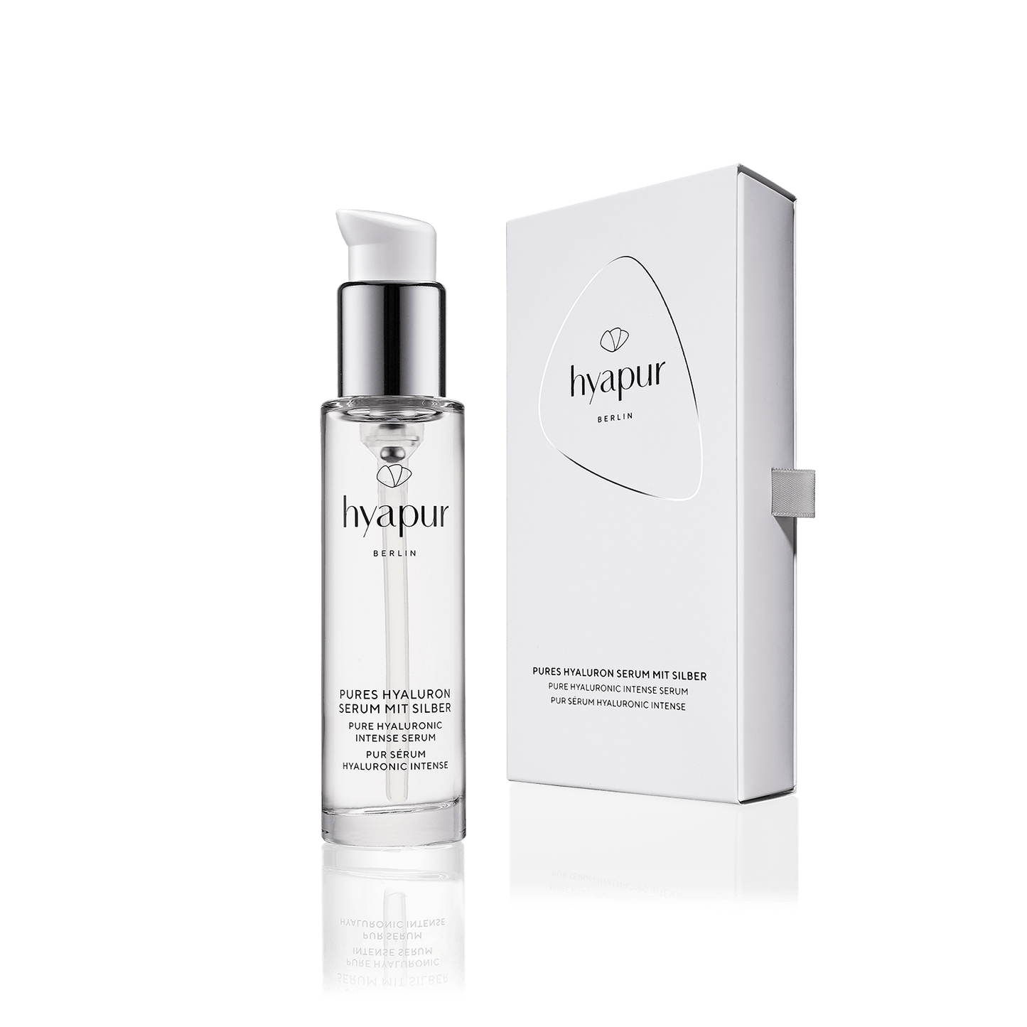 Pure hyaluronic serum with silver