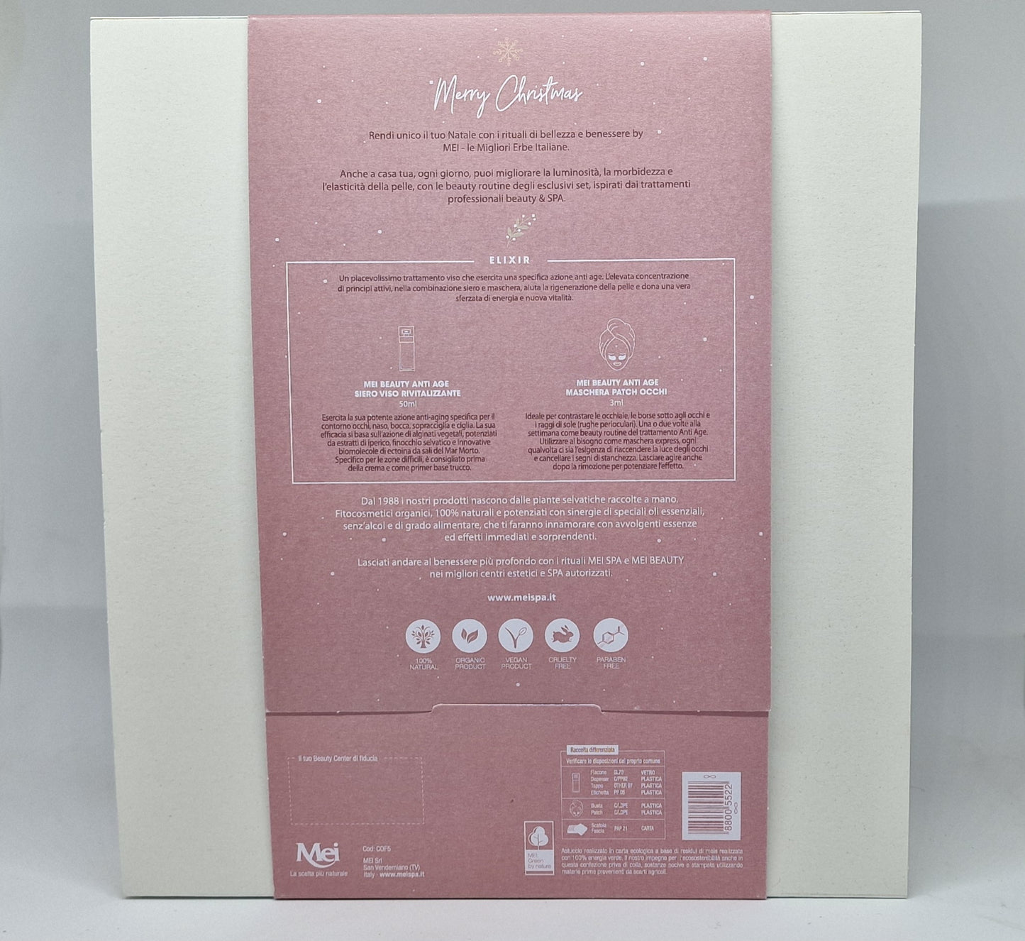 Mei Geschenkset Elixir Face