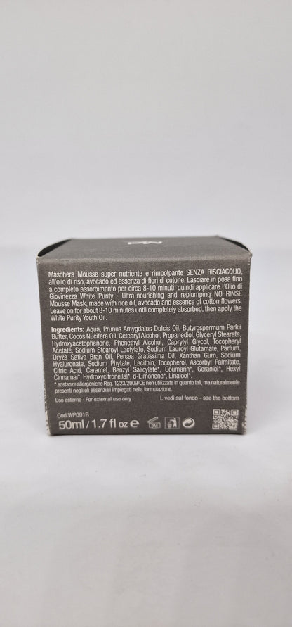 White Purity Mousse Mask