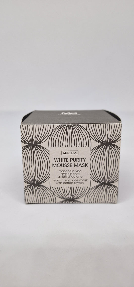White Purity Mousse Mask