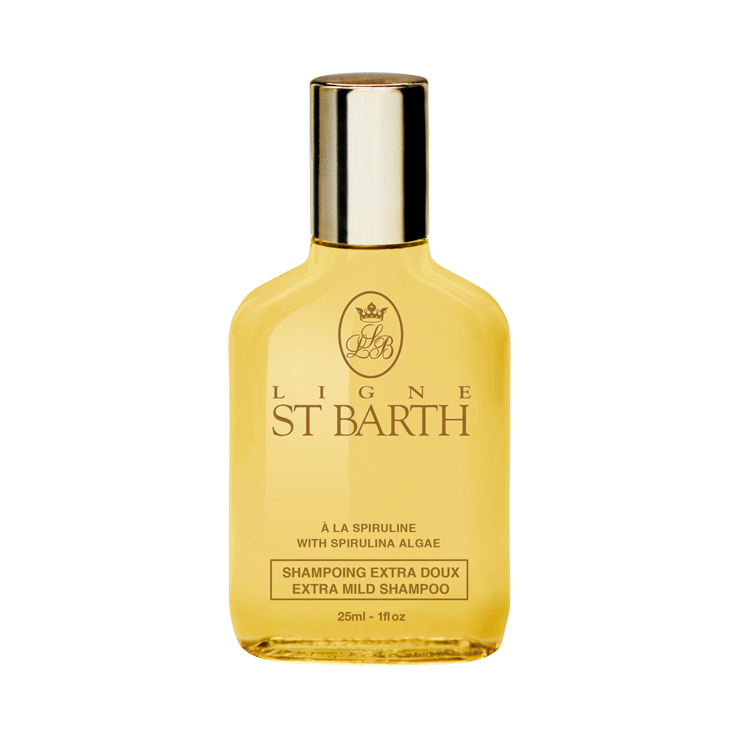 Mild shampoo with spirulina
