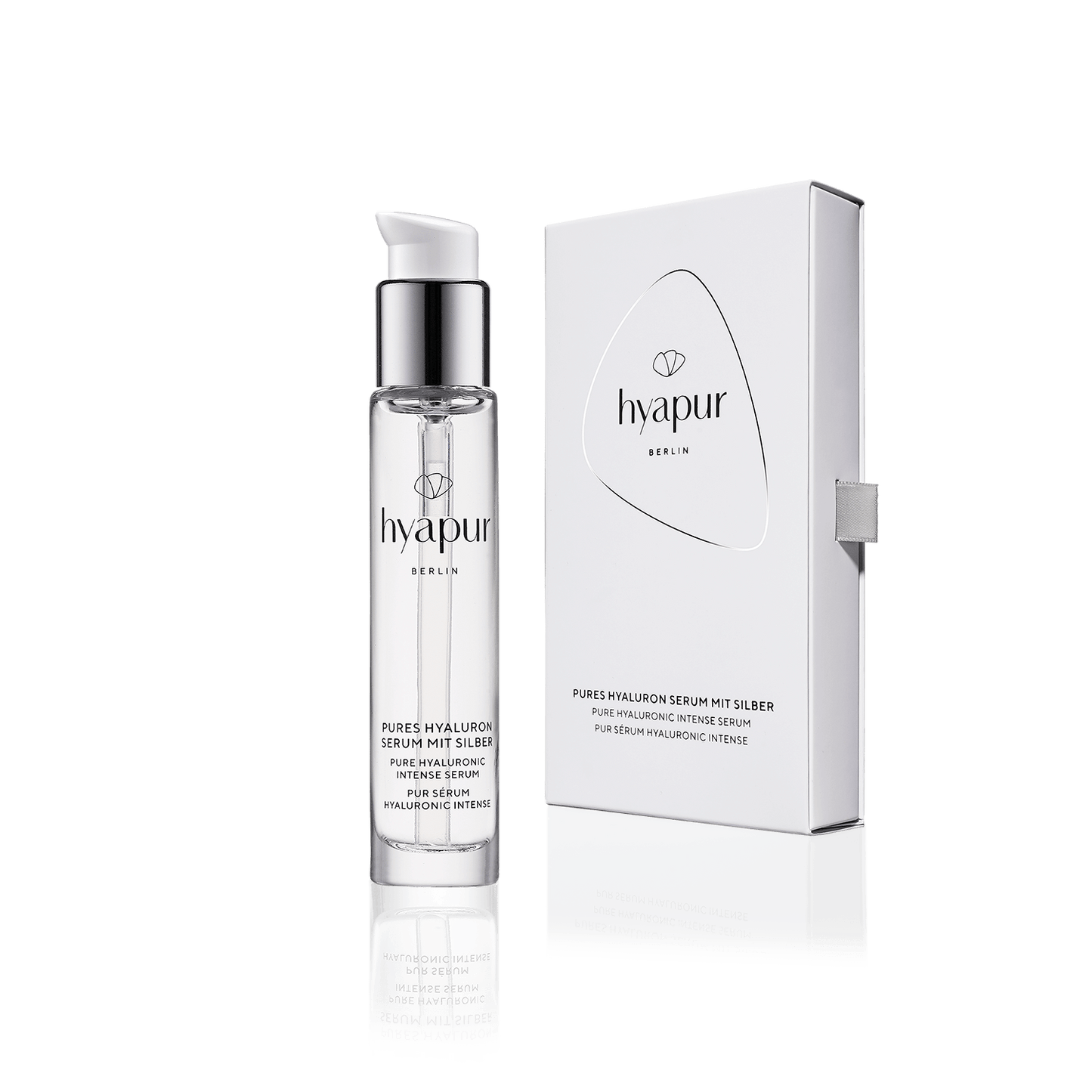 Pure hyaluronic serum with silver